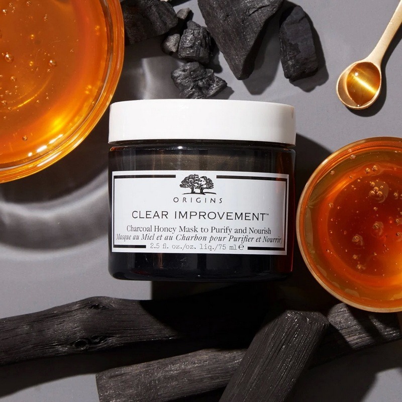 Origins Clear Improvement Charcoal Honey Mask To Purify & Nourish 75ml Origins Proizvodi