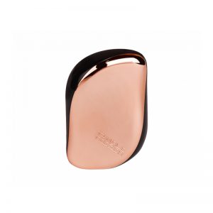Tangle Teezer Compact Styler On-the-go Detangling Hair Rose Gold Black