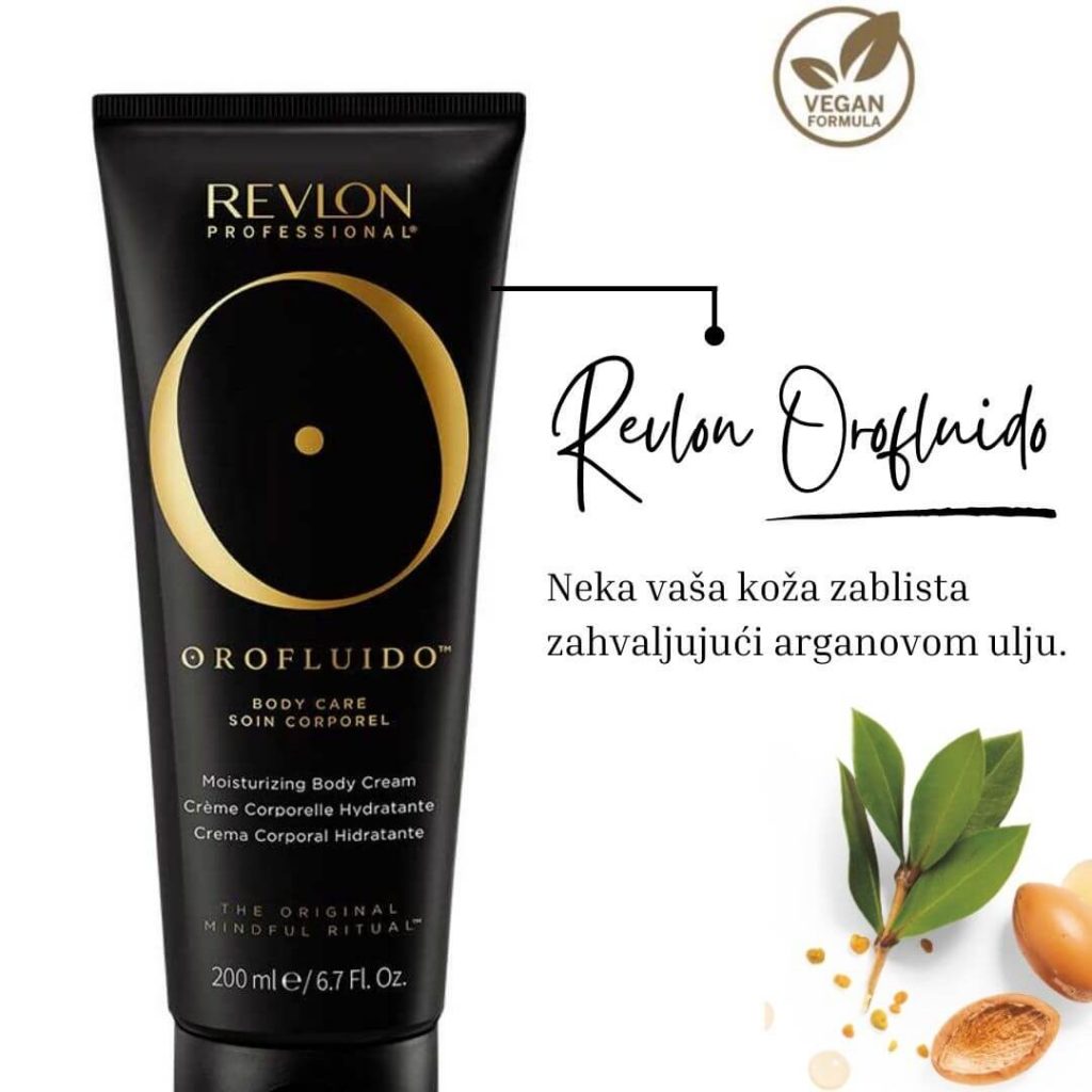 Revlon Orofluido Body Care Moisturizing krema Blog objava