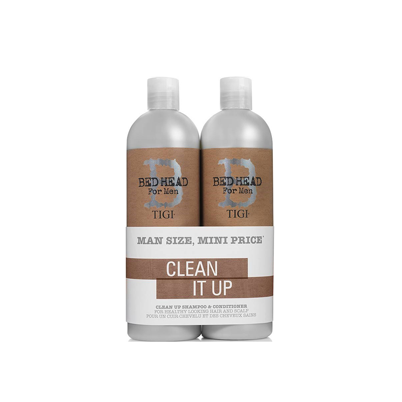 Bed Head Tweens Clean it up for Men (Clean up Shampoo & Conditioner) 750ml + 750ml