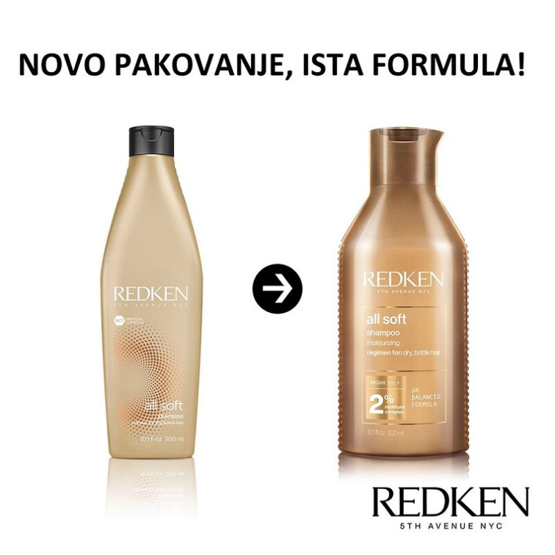 Redken All Soft Shampoo Numi Srbija