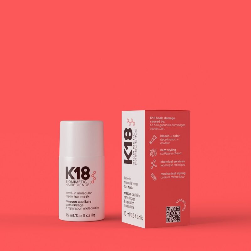 K18 Leave In Molecular Repair Mask 15ml Numi