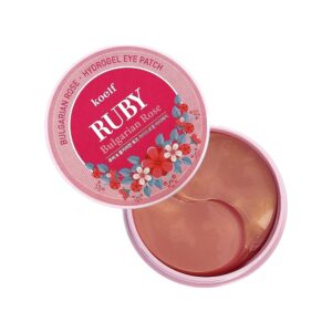 Petitfee Koelf Ruby & Bulgarian Rose Hydro Gel Eye Patch 60pcs