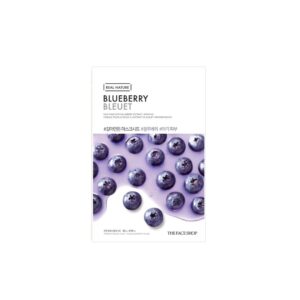 The Face Shop Real Nature Blueberry Sheet Mask