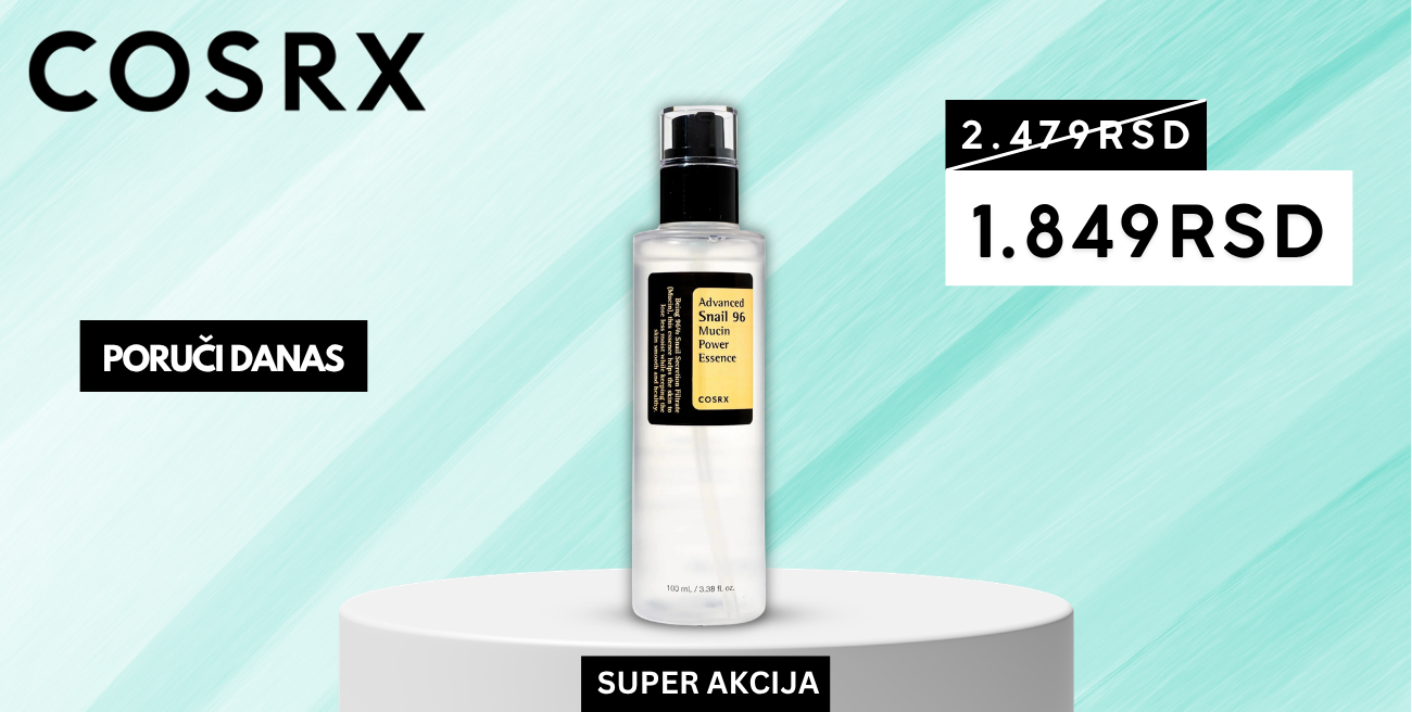 cosrx snail 96 numi akcija esencija sniženje k beauty